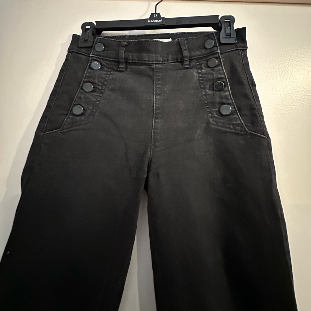 LOFT Women's Black High-Waisted Skinny Jeans
